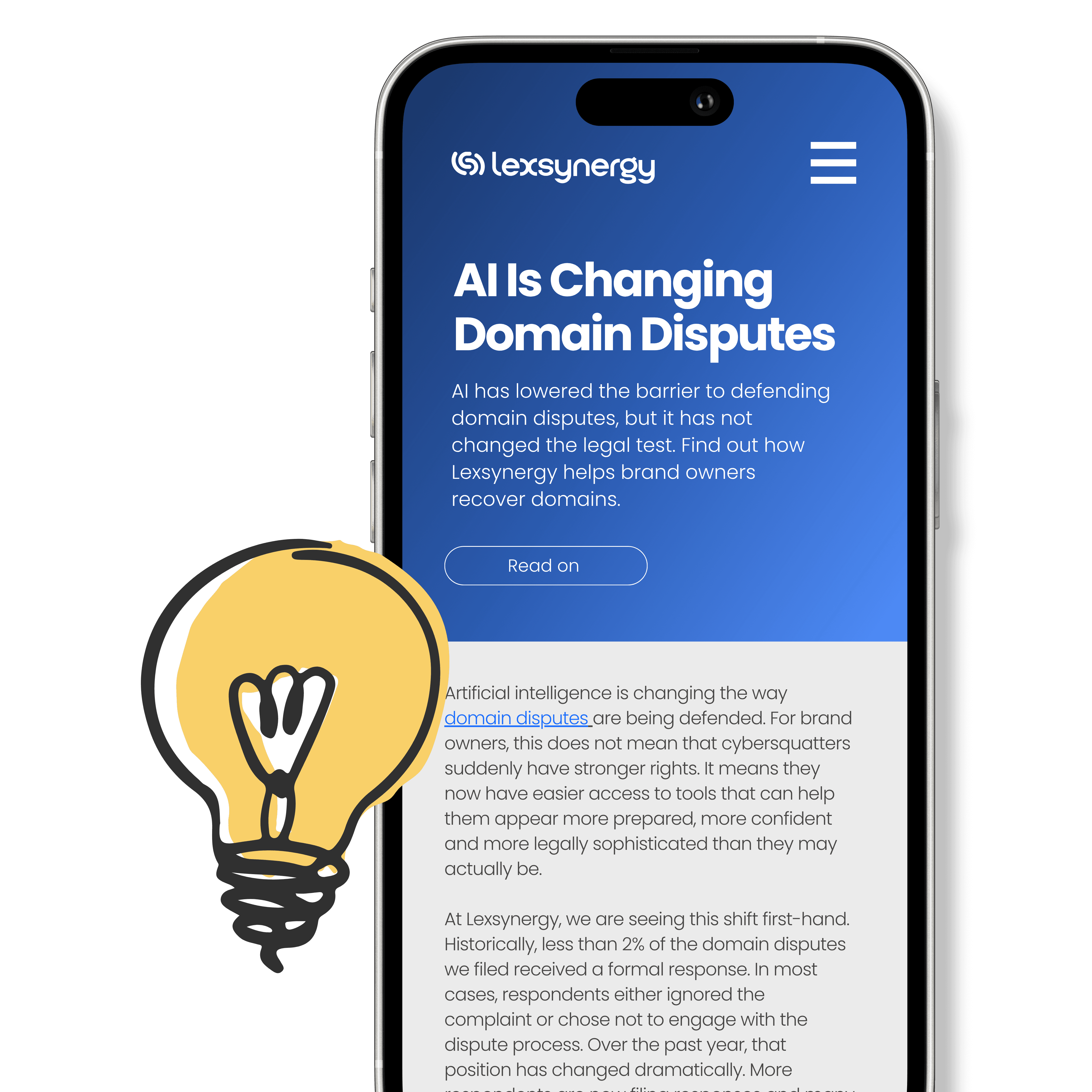 AI Domain Dispute