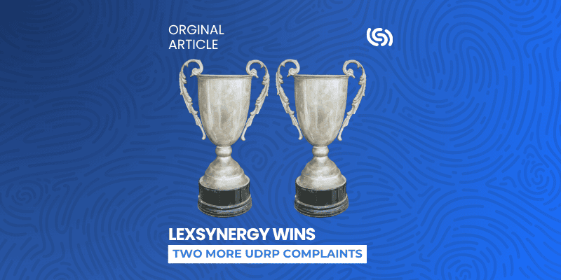 Lexsynergy Wins Two More UDRP Complaints