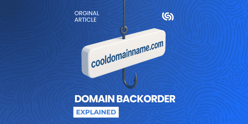 domain backorder service